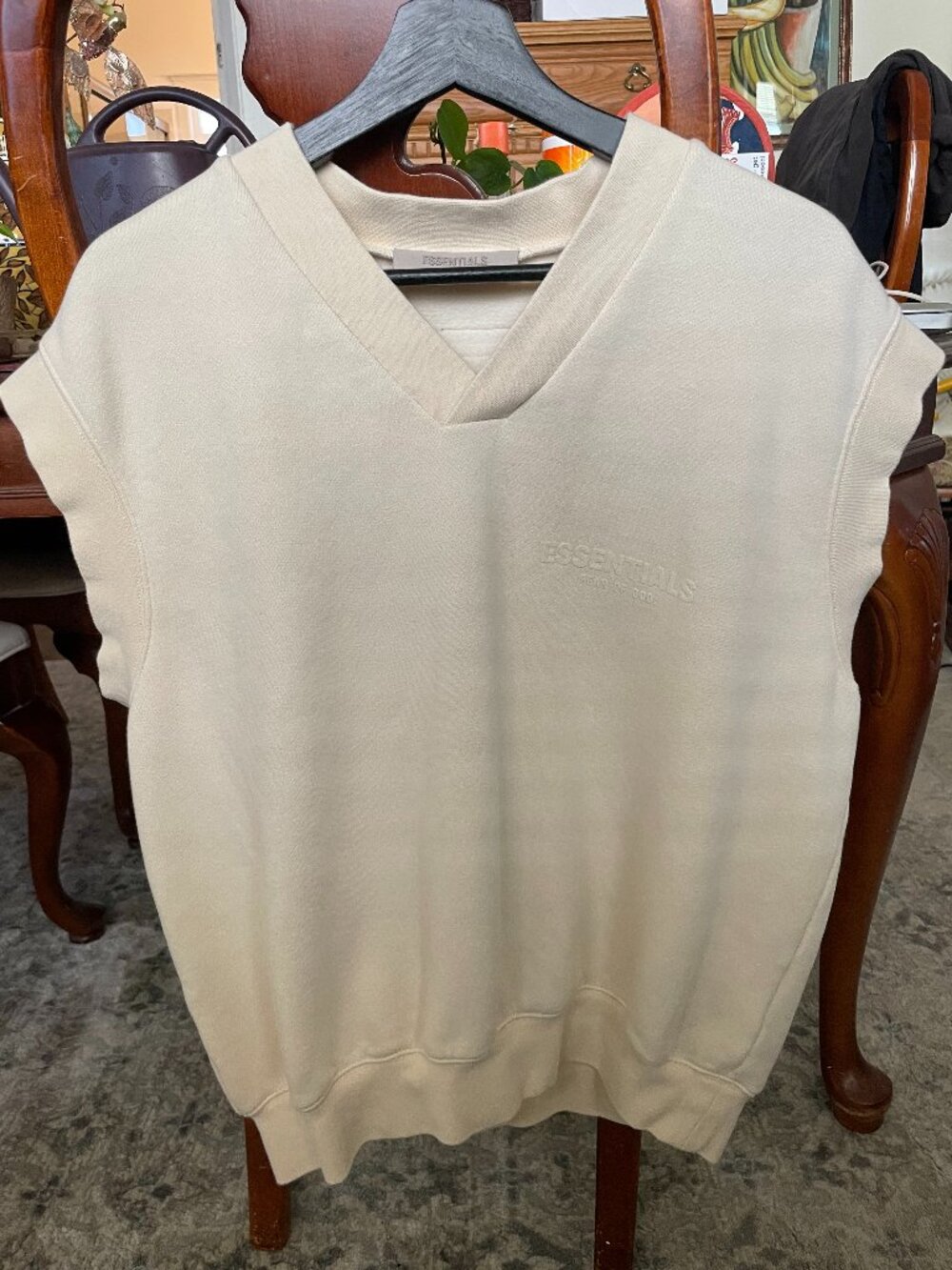 Essentials Fear of God Sweatshirt Vest - S